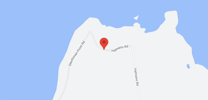 map of Lot Halmans Road